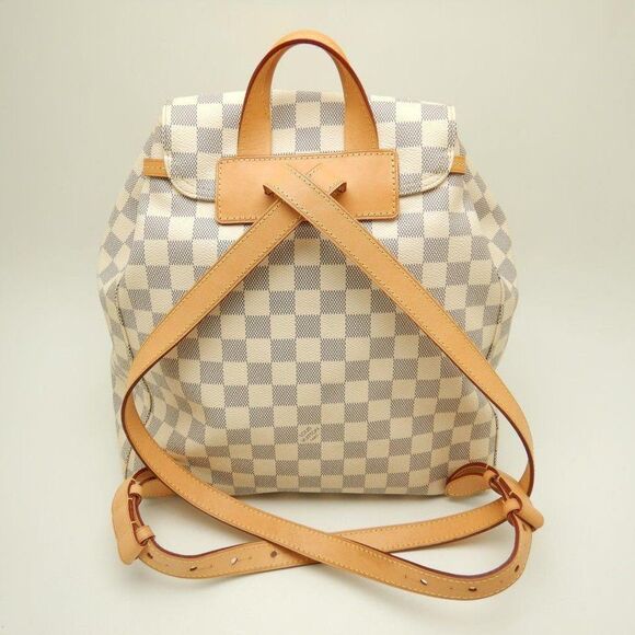 Louis Vuitton Damier Azur Sperone Backpack - Picture 2 of 8